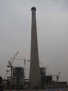 120米水泥烟囱滑模