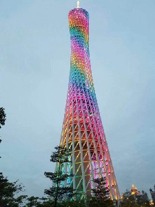 烟囱亮化美化