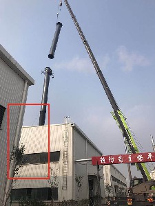 钢烟囱安装风缆绳