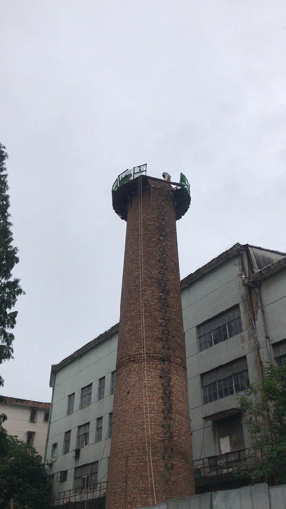 砖烟囱拆除