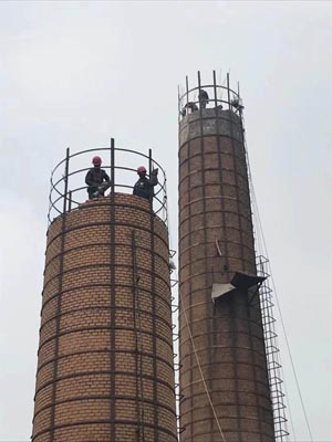 拆迁砖混烟囱