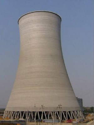 水泥冷却塔新建