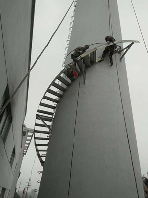 设计新建自立式烟囱专业施工公司