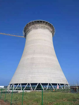 新建双曲线冷却塔