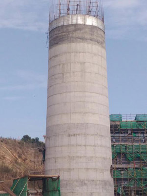 滑模新建砼烟囱