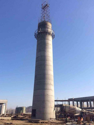 滑模新建混凝土烟囱