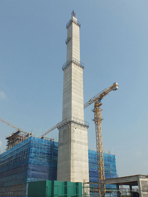 烟囱滑模新建专业施工公司