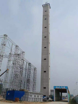 水泥烟囱滑模新建