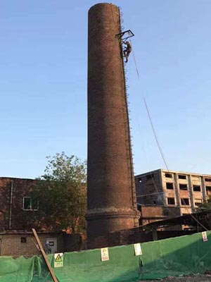 人力拆除砖烟囱施工单位