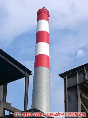 钢烟囱刷油漆