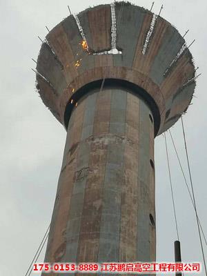 拆迁28米圆柱壳水塔